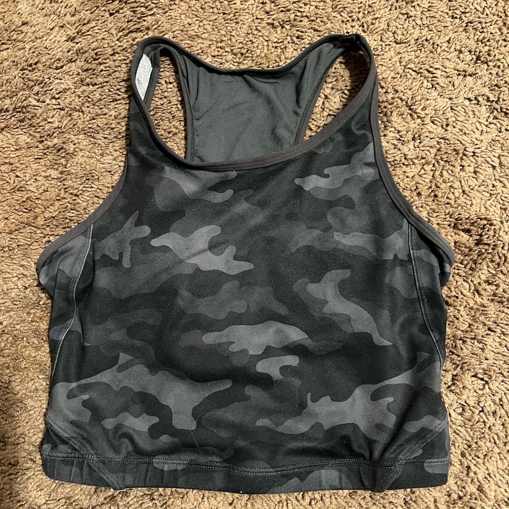 Camouflage Racerback Tank Top
